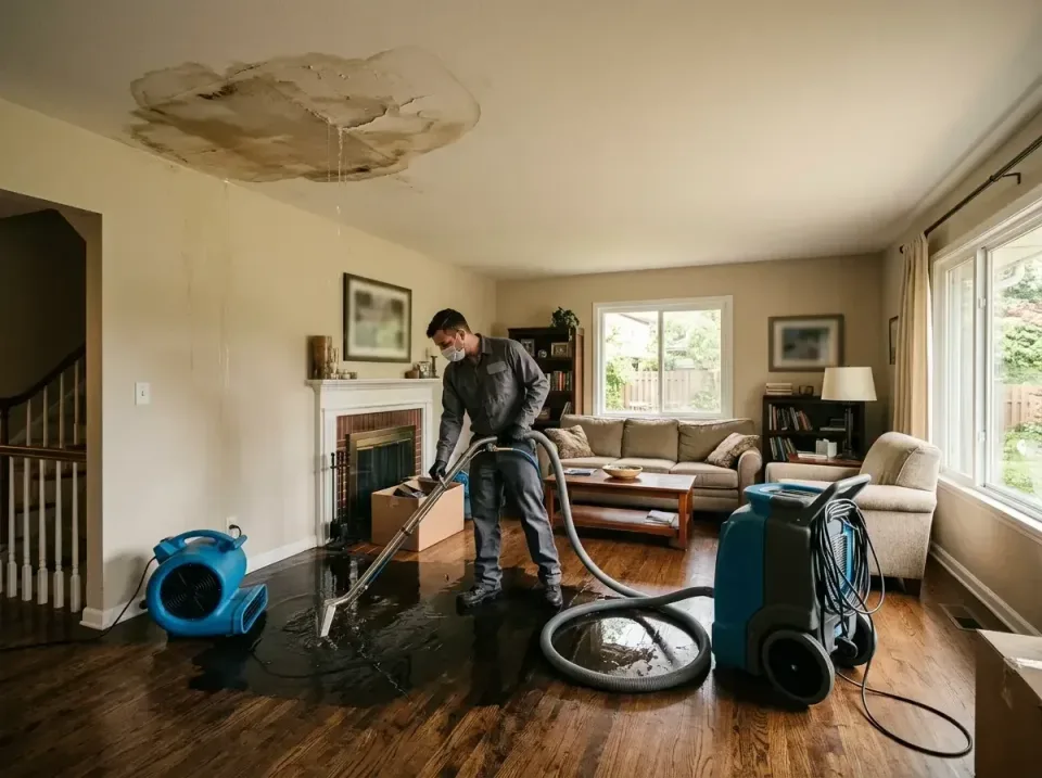 attic-pipe-burst-ceiling-drip-008 — frequently asked questions, Water Damage Restoration & Carpet Care in West Pittston, PA